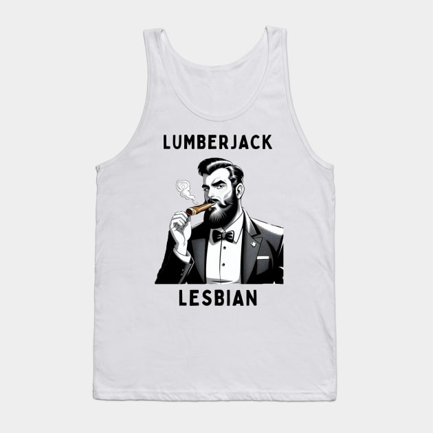 Lumberjack lesbian Tank Top by IOANNISSKEVAS